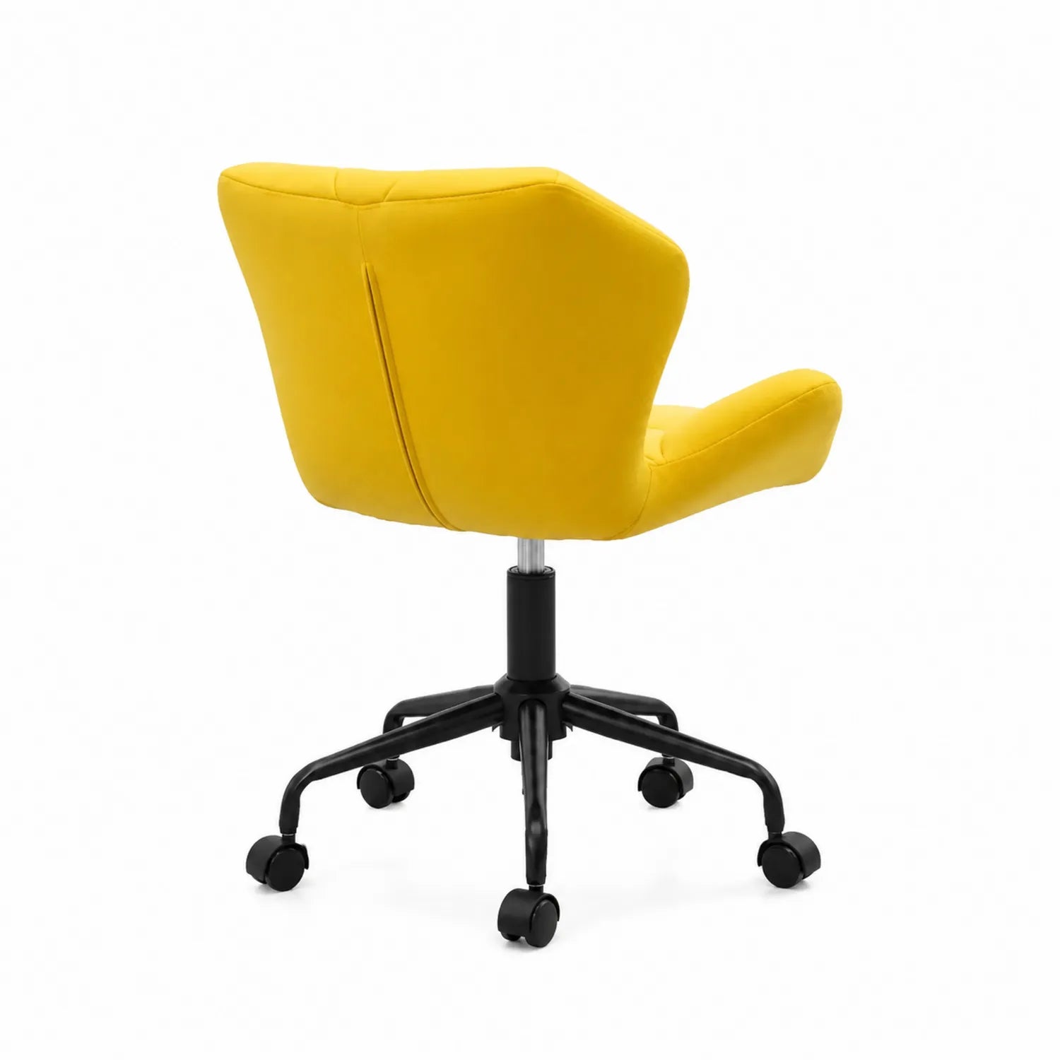 Drehbarer Bürostuhl Höhenverstellbar Gelb