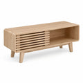 TV-Tisch aus Eichenholz 120x40x45cm