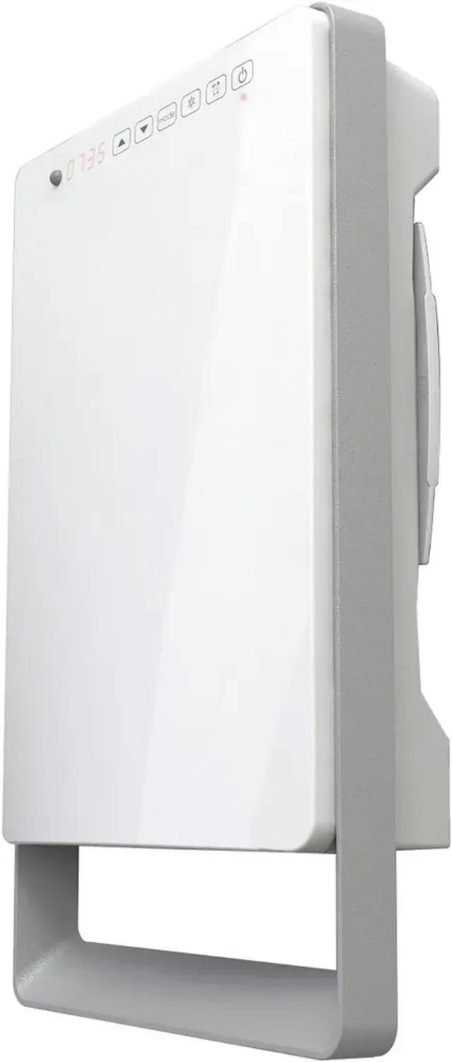 Radialight Digitaler Wärmestrahler TOUCH mit Handtuchhalter, Perlgrau