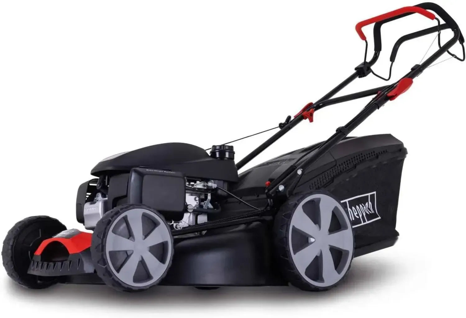 Scheppach Benzinrasenmäher 51 cm mit Honda-Motor, 6-in-1 Funktionen, 3,4 kW Leistung