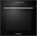 Hocheffizienter Einbau-Backofen mit Touchscreen, 72L, 14 Programme, A+ Energie, Air-Fry Funktion, Glasfront in Schwarz, 5 Jahre Garantie