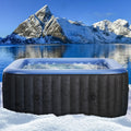 Aufblasbarer Whirlpool für 4 Personen - MSpa Tekapo mit 108 Massagedüsen, Energiespar-Timer und Heizfunktion