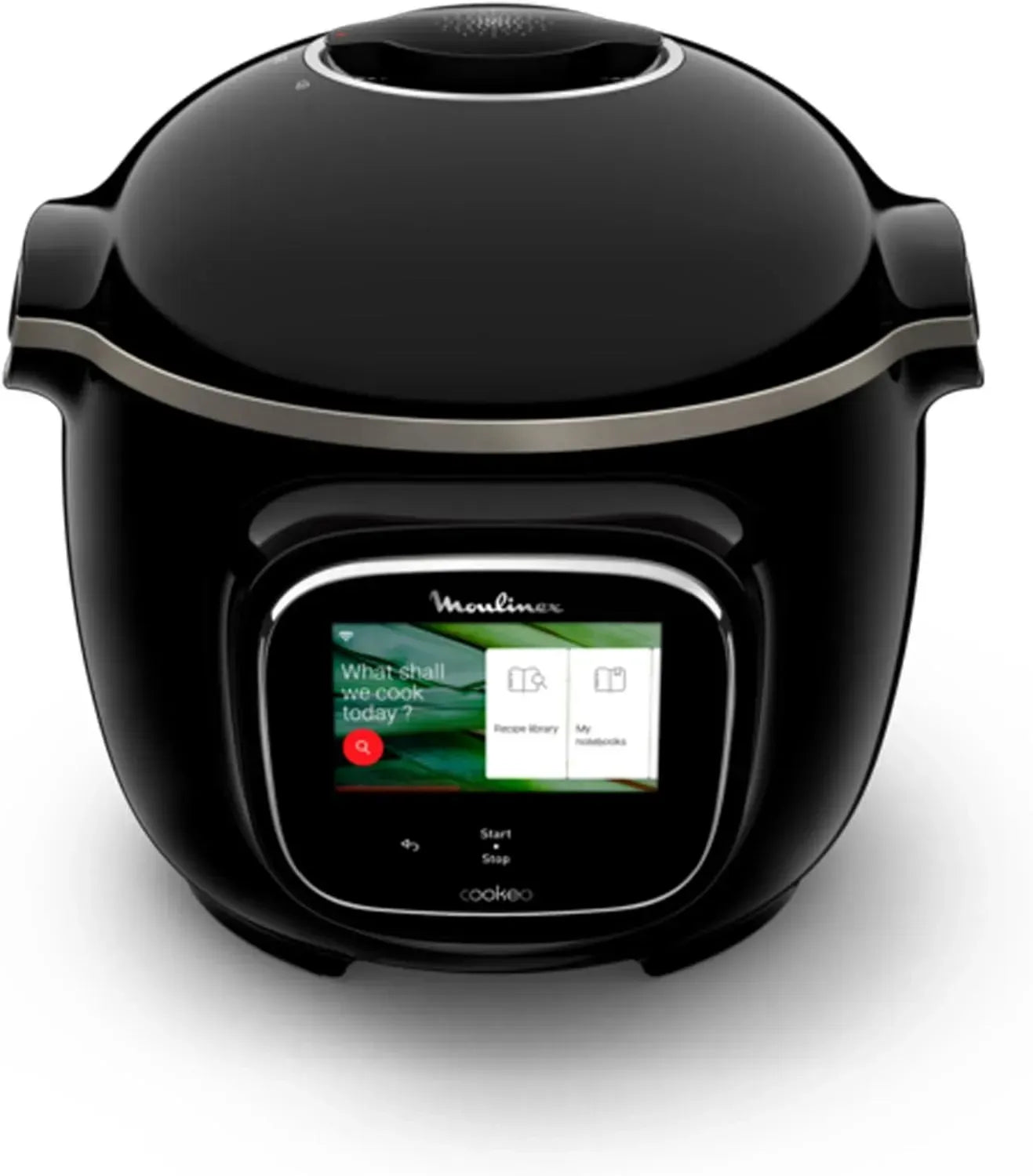 Moulinex Cookeo Touch WiFi Multikocher, Intuitiv und Vernetzt, Schwarz