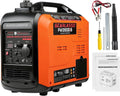 Leiser 3300W Benzin Stromerzeuger mit USB und 230V Elektrostart für Camping und Baustellen