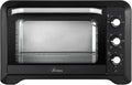 ARDES - Kompakter Elektro-Backofen 45L, 6 Modi, Innenbeleuchtung, Timer, Doppelverglasung, Schwarz