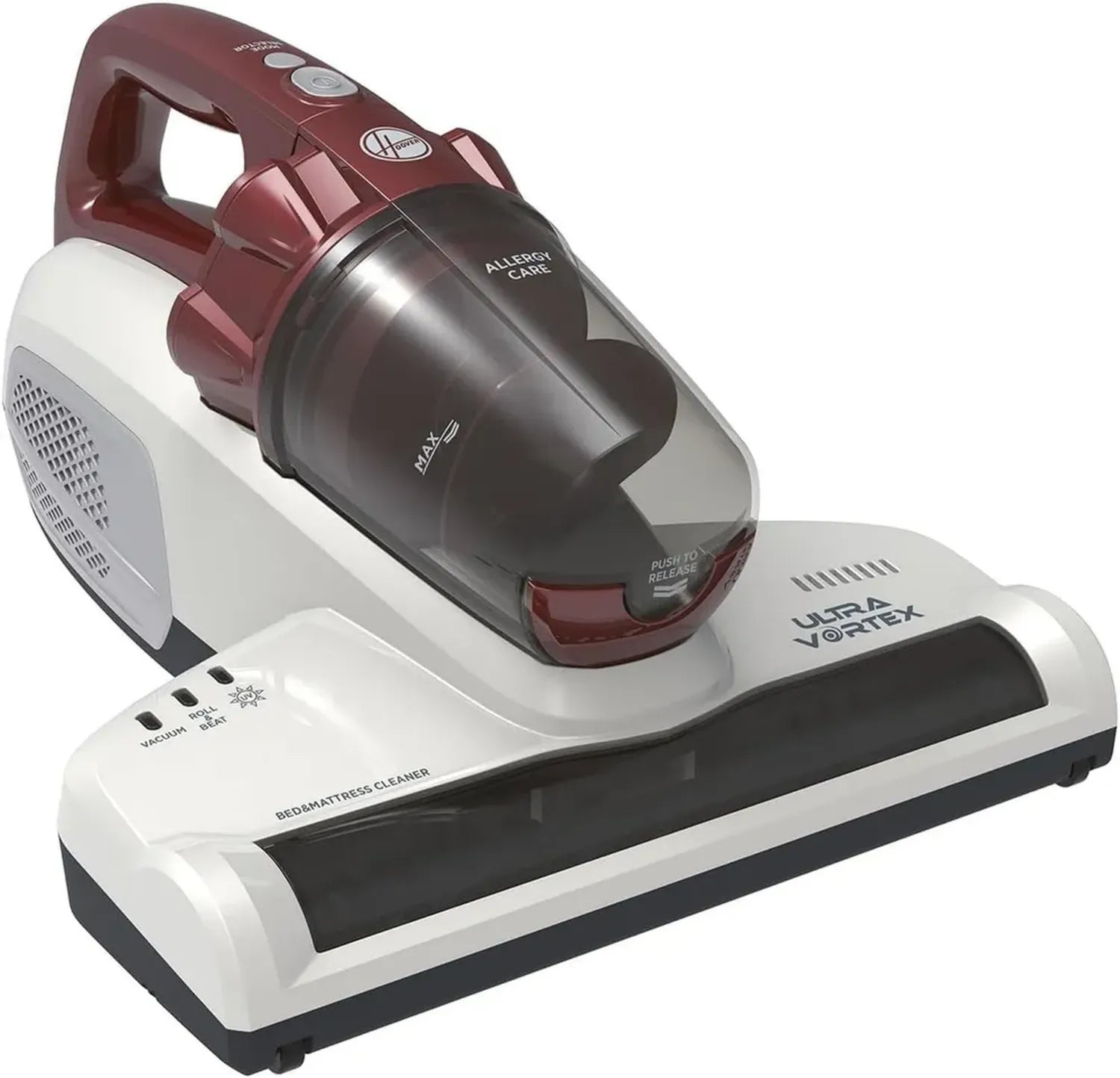 Hoover Anti-Milben-UV-Staubsauger 3in1, entfernt 99,9% Allergene und Bakterien von Matratzen und Polster