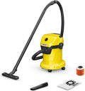 Kärcher Multifunktionaler Staubsauger WD 3 - 17L, 1000W, inkl. Filter und Zubehör