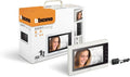 Bticino 333253 7-Zoll Video-Türsprechanlage, Freisprech, 2-Draht-System, Innenbereich, weiß