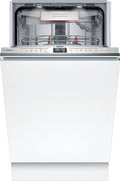 Bosch SPV6EMX05E Serie 6 45 cm Vollintegrierter Geschirrspüler, DuoPower, TimeLight, AquaStop, ActiveWater, EcoSilence Drive