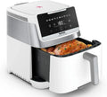 Leise Heißluftfritteuse Tefal Easy Fry, 7L, 10 Programme, Weiß, EY8421E0
