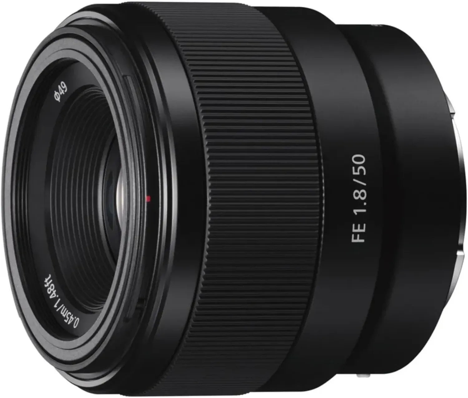 Sony 50mm f/1.8 Objektiv für E-Mount, kompatibel mit Vollformat & APS-C, leiser Autofokus, ideal für Porträts