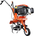 FUXTEC Benzin Gartenfräse FX-AF1139, Kraftvolle Motorhacke mit 16 Messern, 4-Takt-Motor, 36 cm Breite, Ideal für mittelgroße Flächen