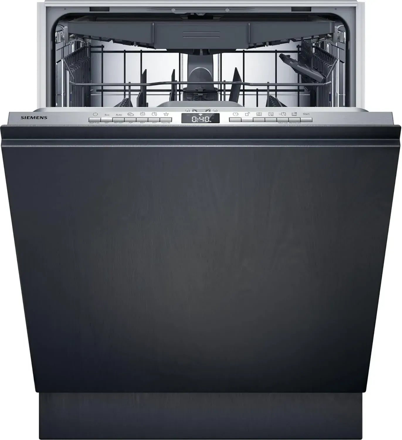 Siemens SN63EX06VE iQ300 Vollintegrierter Geschirrspüler, 60 cm, Besteckschublade, Extra Leise, varioSpeed Plus, Automatische Türöffnung, 3-fach rackMatic, infoLight, intensiveZone