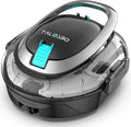 Kabelloser Poolroboter S2: Doppelfiltration, Dualmotor, 90 Min Reinigung, Selbsteinparkfunktion, für Pools bis 80 m²