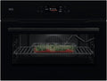 AEG NKK8N621B Kompaktbackofen mit Mikrowelle und MealAssist in Schwarz
