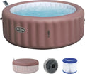 Bestway Lay-Z-SPA Hawaii AirJet Whirlpool mit App-Steuerung, UltraFit-Pumpe, für 6 Personen, Ø 196 x 71 cm, Terrakotta