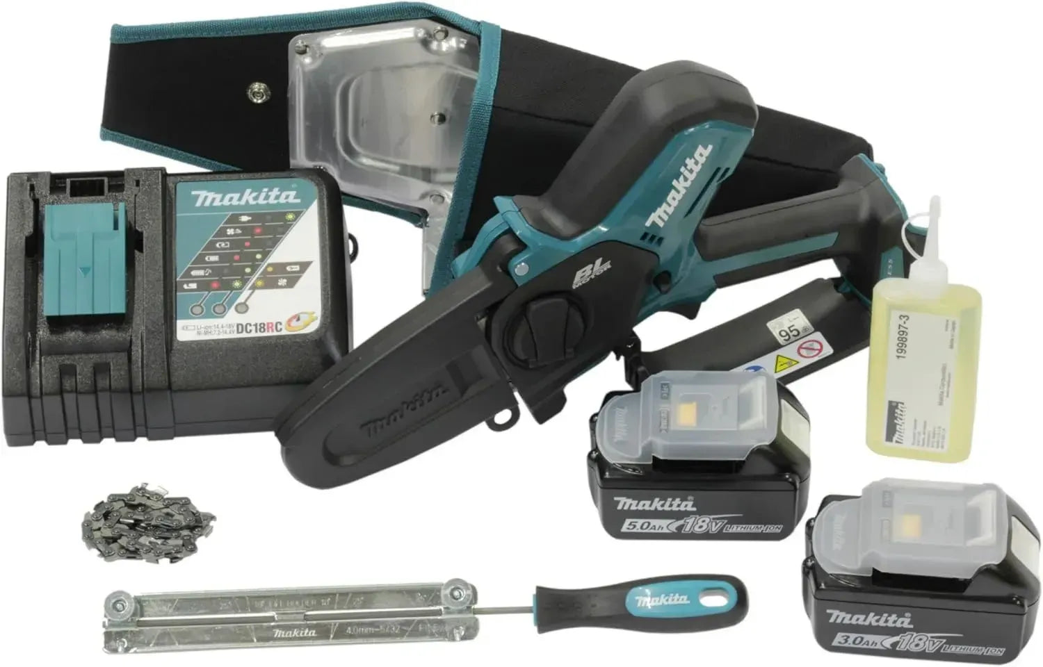 Makita 18V Akku-Astsäge DUC101RX06 mit Ladegerät