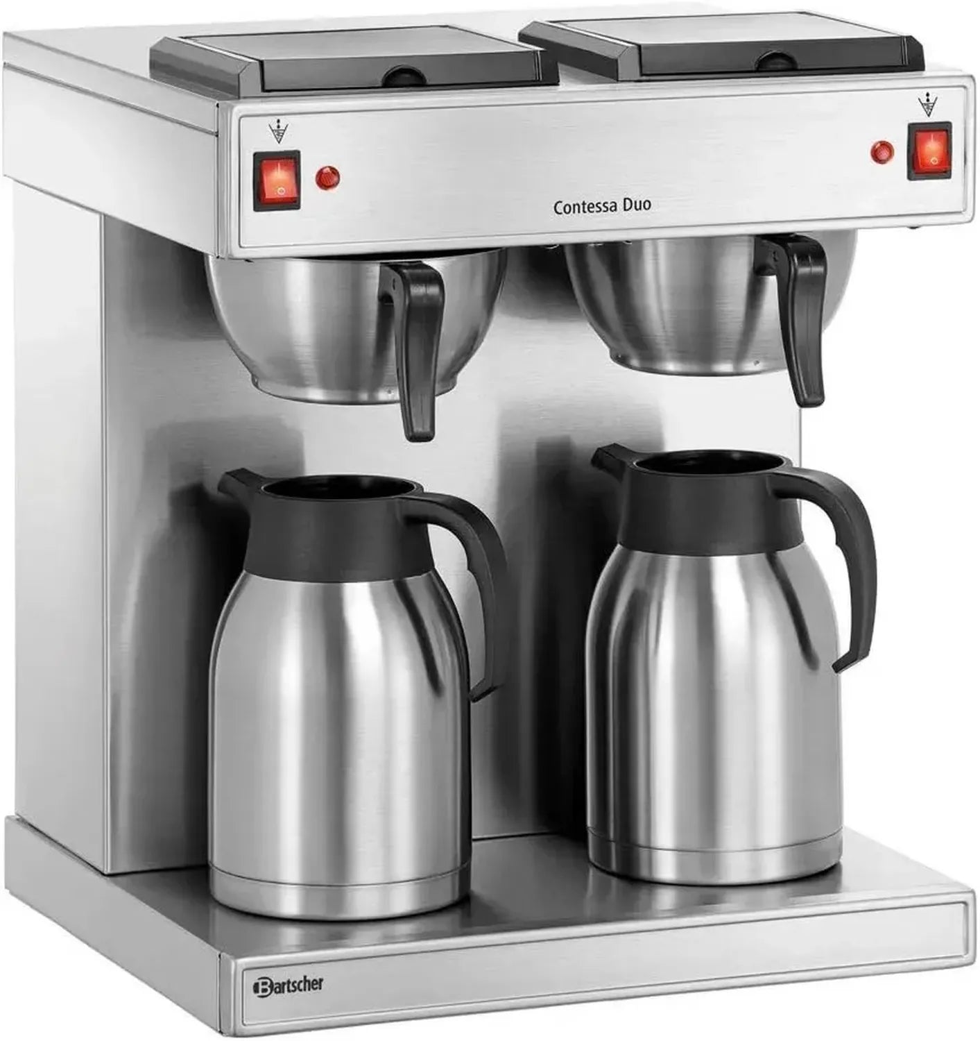 Bartscher Doppel-Kaffeemaschine Contessa Duo Elektrisch, Kaffeezubereiter