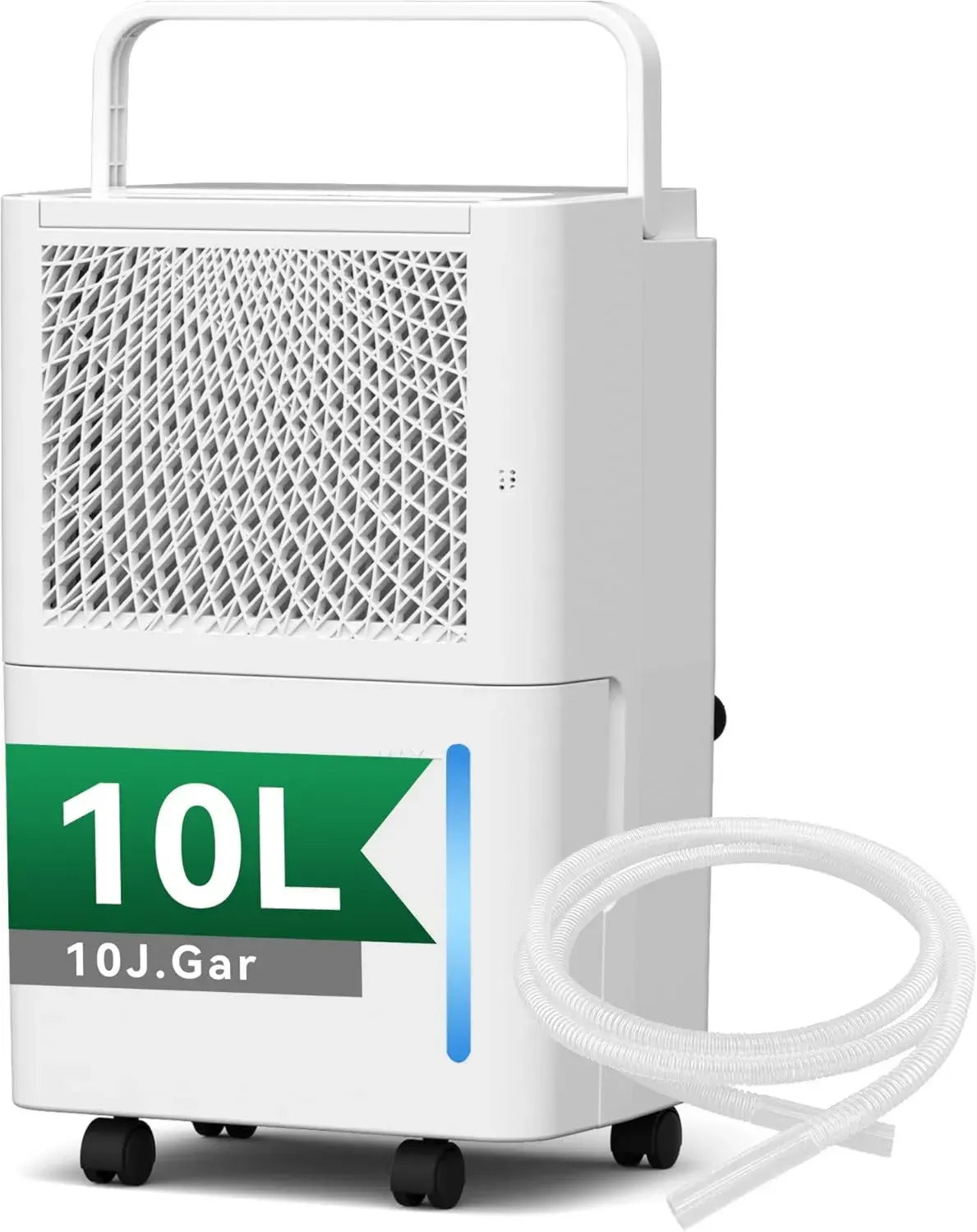 Elektrischer Luftentfeuchter 10L/Tag mit Wäschetrocknungsfunktion und Timer, ideal für Schlafzimmer und Keller