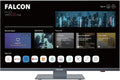 Falcon 22 Zoll Full HD LED TV mit LG WebOS, Smart WiFi, 12V/24V für Wohnmobil, DVD-Player, Bluetooth, HDMI, USB, Streaming-Apps