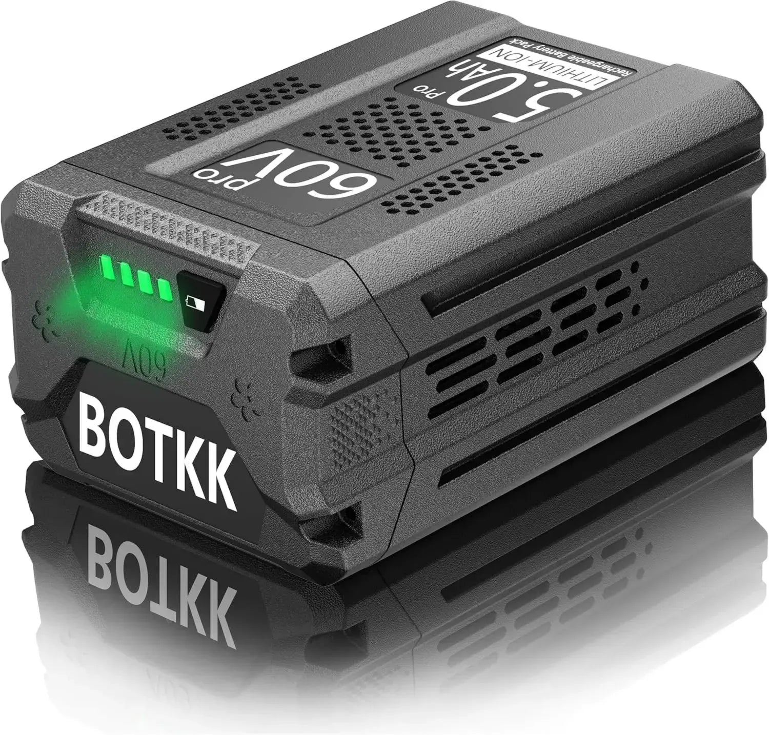 60V 5,0Ah Li-Ion Ersatzakku passend für Greenworks Modelle LB60A02 LB60A03 LB602 LB6025