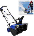Elektrische Schneefräse 2400W mit LED-Leuchten, 60cm Räumbreite & 180° Schneewerfer