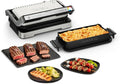 Tefal OptiGrill XL Kontaktgrill 4-in-1 mit Backschale und Garstufenanzeige, 12 Programme, Aufklappbarer Elektro-Tischgrill