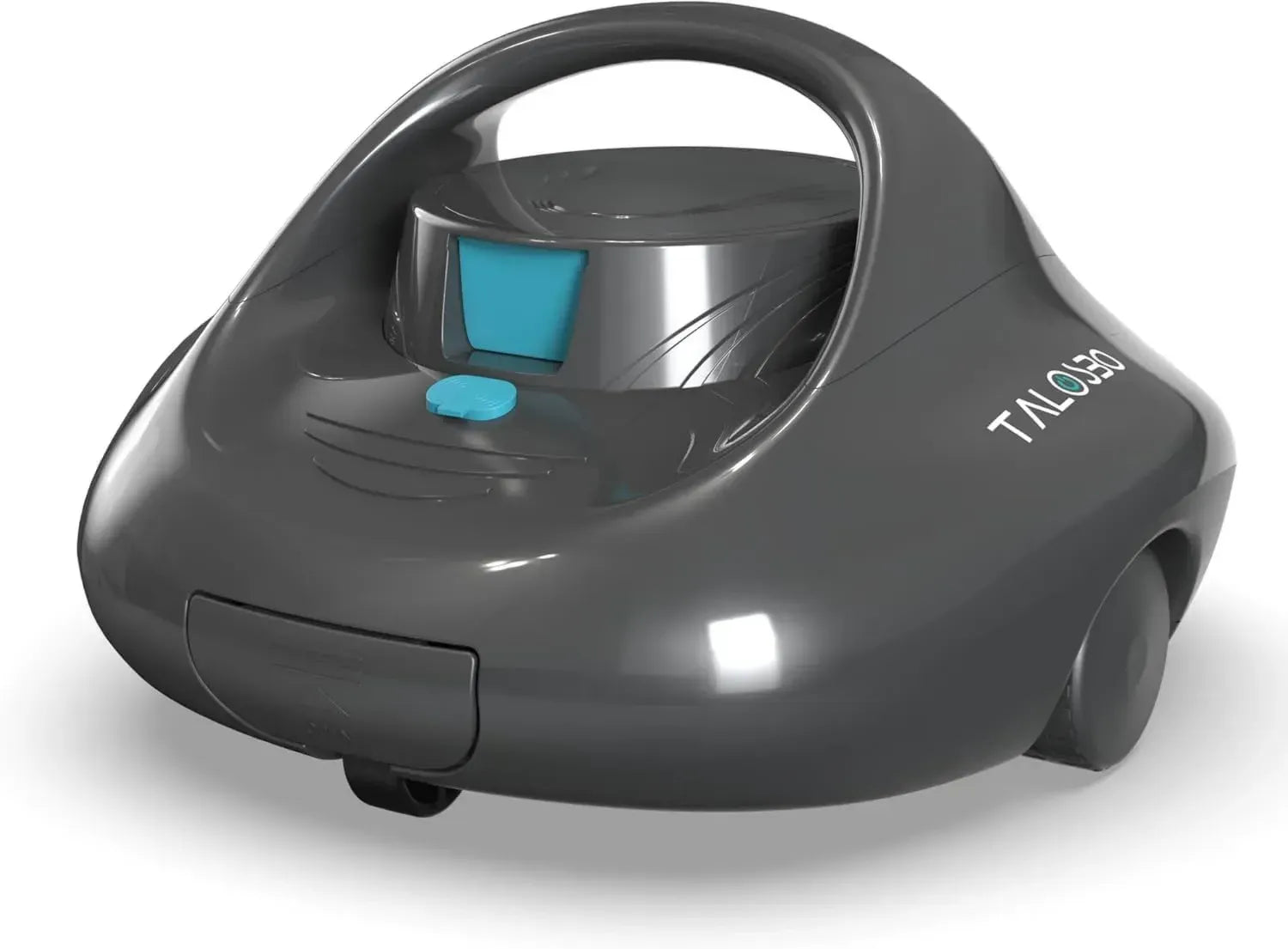 Akkubetriebener Poolroboter mit 130 Min Laufzeit, kabelloser Reinigung für Flachbodenpools bis 80 m²