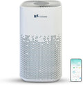 Leiser 7-in-1 Luftreiniger mit HEPA- und Aktivkohlefilter, UV-C & PM2.5, ideal für Allergiker, beseitigt Staub, Pollen, Rauch & Tierhaare, 400m³/h CADR