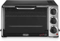 De'Longhi Kompakt-Backofen 20L, 7 Funktionen, Timer, 1300W, Schwarz