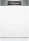 Bosch SMI4ECS24E Serie 4 Teilintegrierter Geschirrspüler, 60 cm, Bestecksystem, Effizientes Trocknen, Flex Körbe, VarioSchublade, Leise und Anpassbar