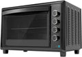 Cecotec 60L Heißluftofen Bake&Toast 6090 Schwarz, 2200W, 12 Programme, 230°C, Doppeltürglas, Drehspieß