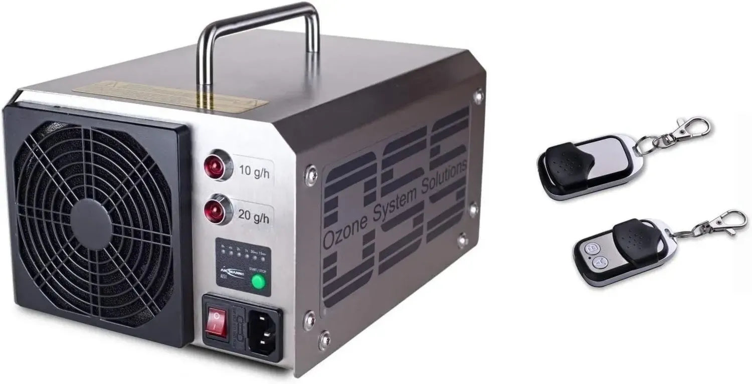 OSS Ozonator Thirty O³ Plus - Hochleistungs-Ozongenerator aus Deutschland, 30000 mg/h, Effektive Geruchsbeseitigung