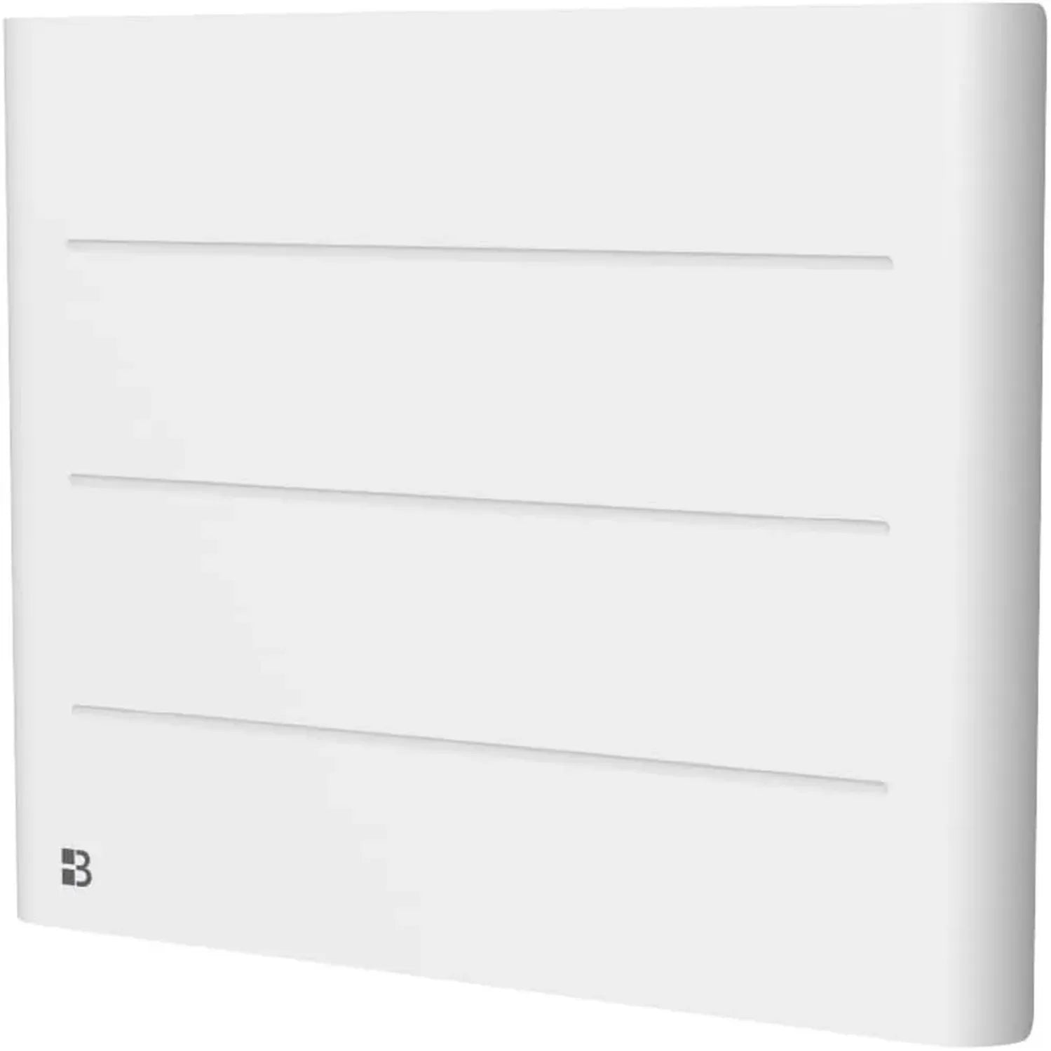 BESTHERM Elektrischer Keramikheizkörper, 1000 W, Weiß, Horizontale Ausführung