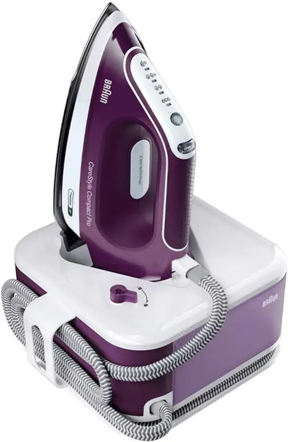 Braun Serie 2 Dampfbügelstation, 5 Bar, Keramiksohle, Anti-Kalk, Violett
