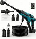 Kabelloser Hochdruckreiniger mit 35 Bar, Kompatibel mit Makita 18V Akku, Bürstenloser Motor, 4L/min, Ideal für mobile Reinigung (Akku und Ladegerät nicht enthalten)